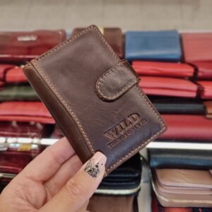 Natūralios Odos Wild Kortelių dėklas