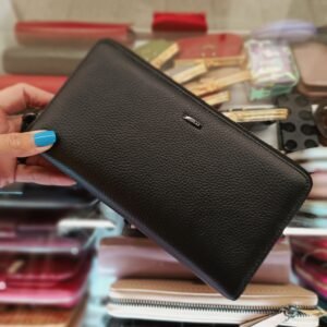 Natūralios Odos Nicolas Piniginė-Delninukė